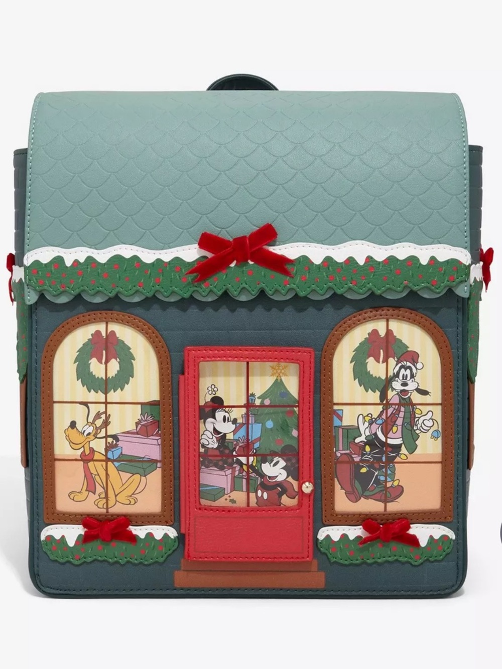 Disney Mickey & Friends Holiday House Backpack